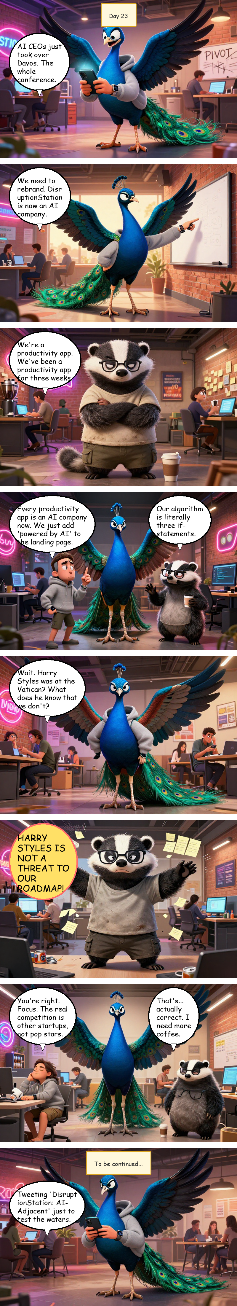 Day 23: The Davos Effect