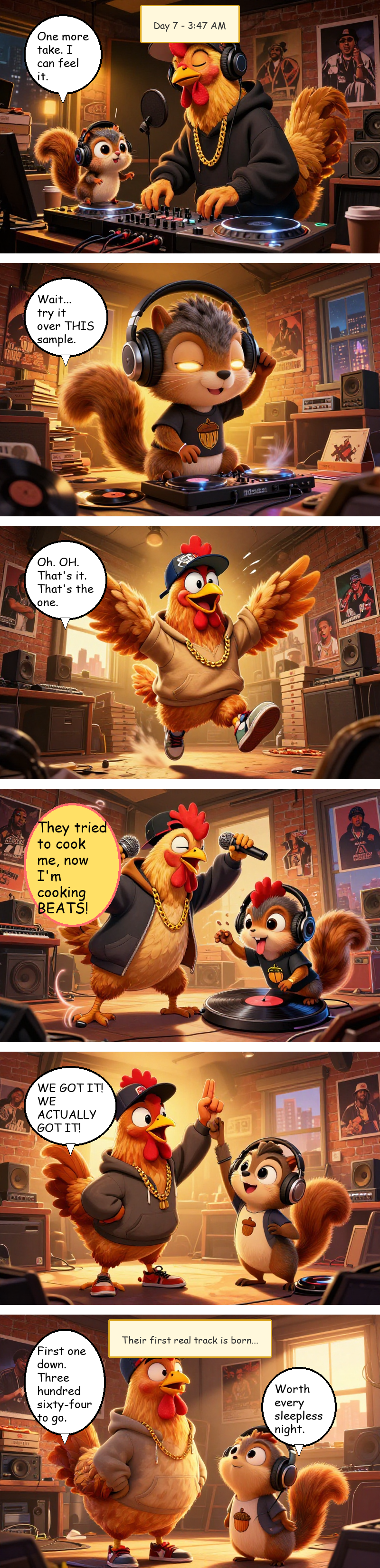 Day 7: First Recording