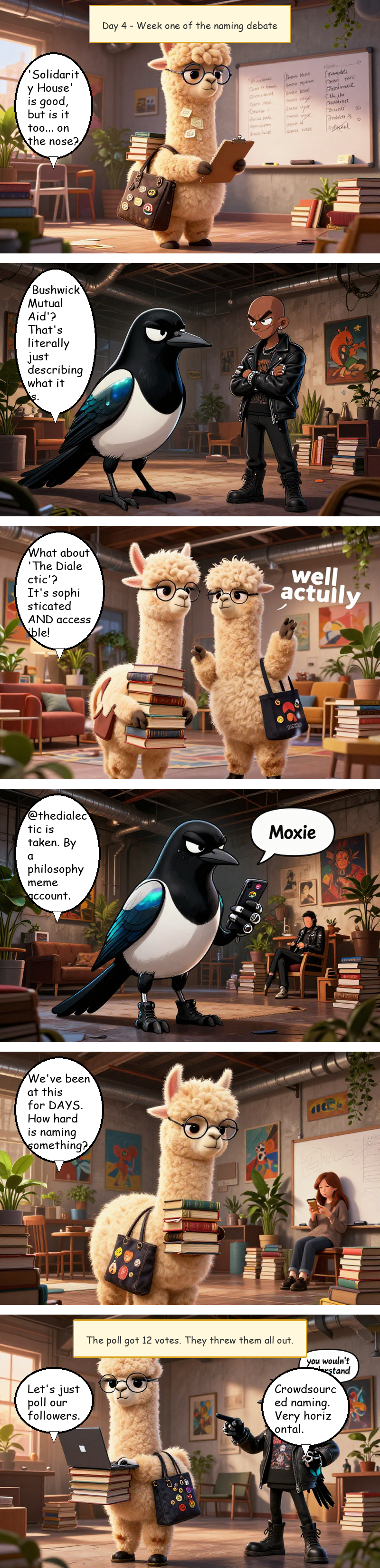 Day 4: The Naming Debate