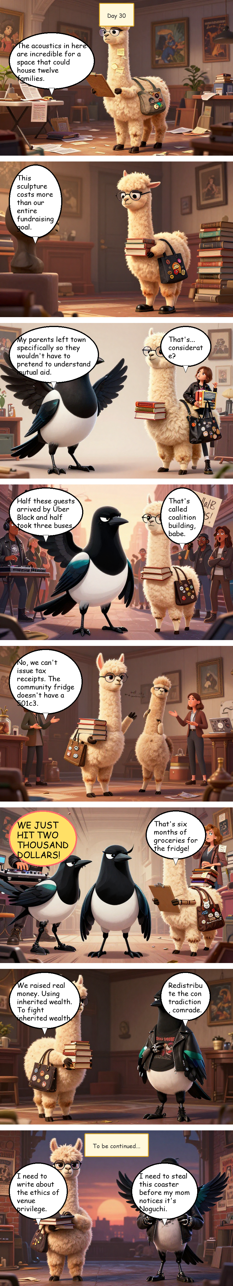 Day 30: The Loft Fundraiser