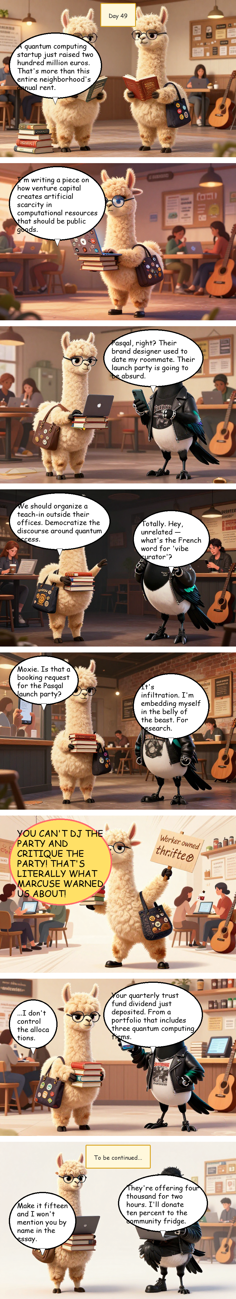 Solidarity House - Day 49: Day 49: The Quantum of Solidarity