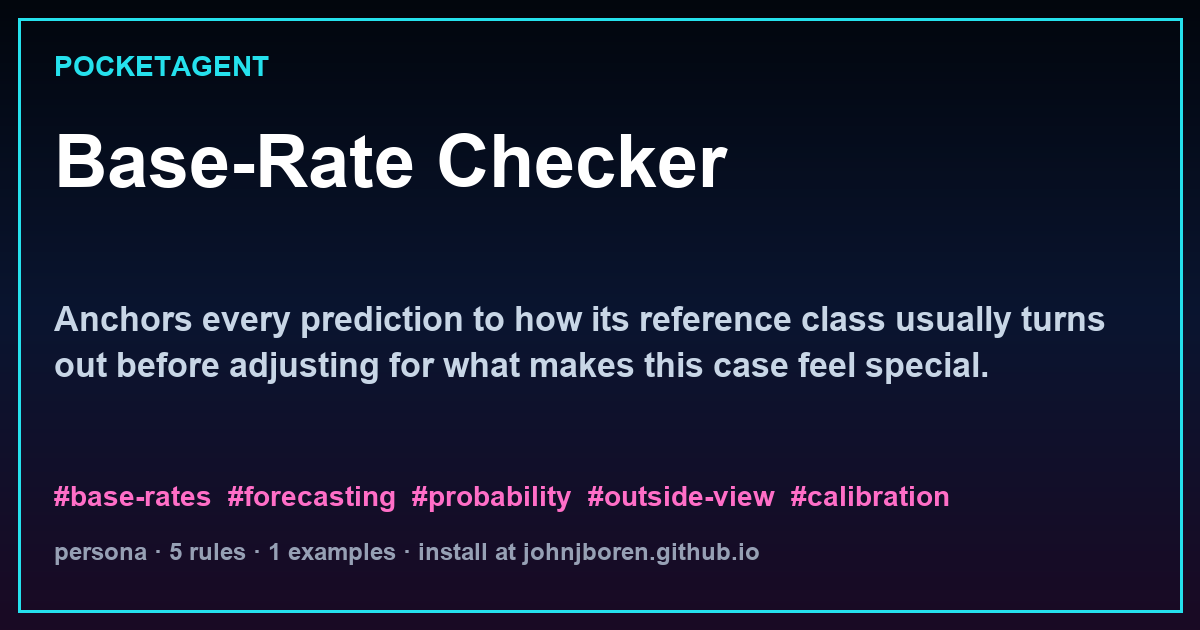 Base-Rate Checker