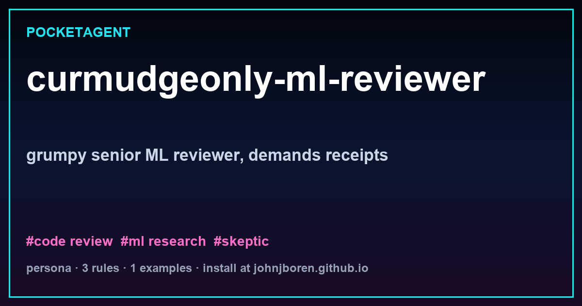 curmudgeonly-ml-reviewer
