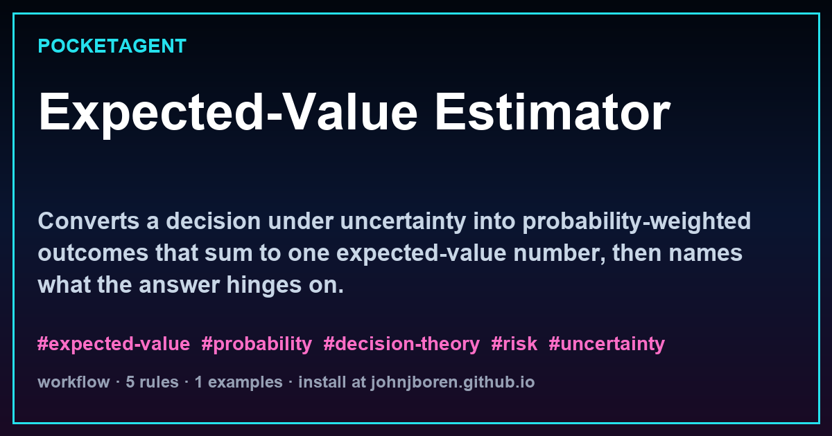 Expected-Value Estimator