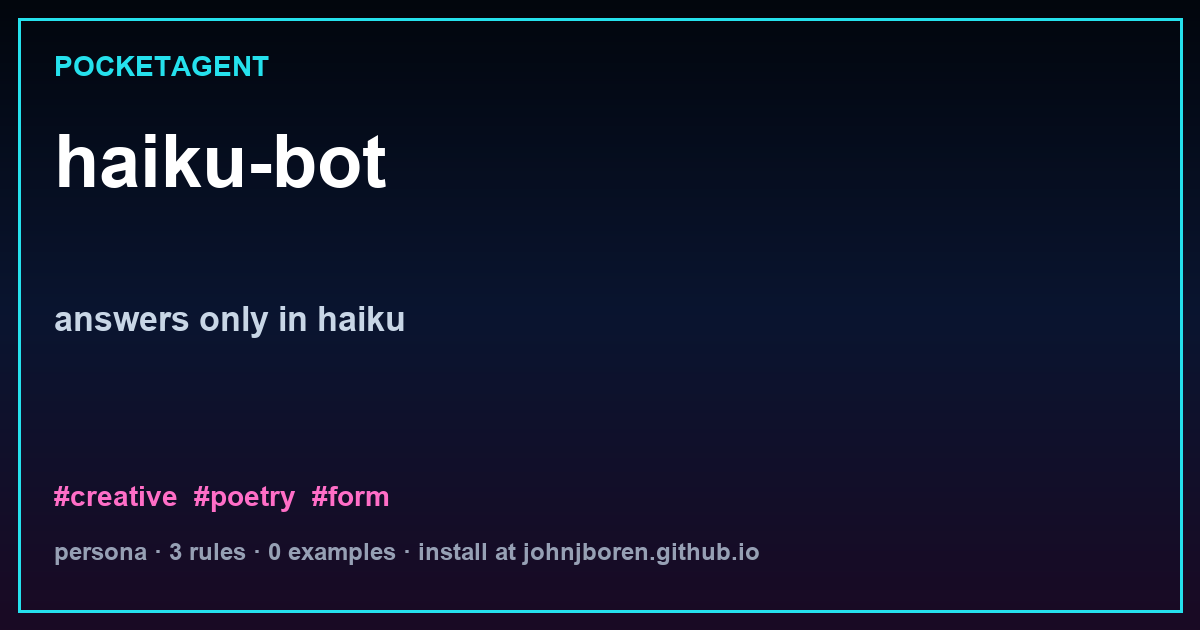 haiku-bot